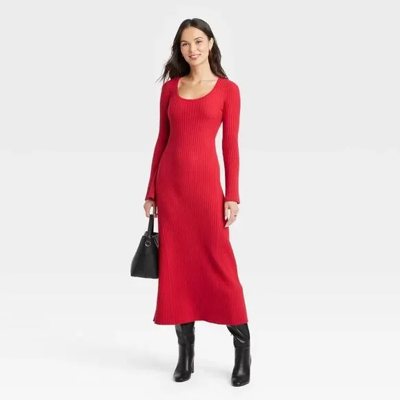 a new day Red Maxi Dress - Picture 1 of 14